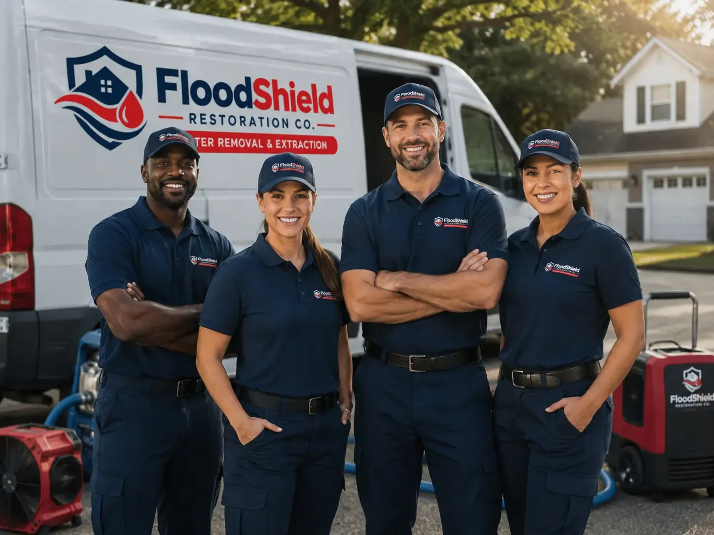 Flood Damage Restoration company in Broadway, OH