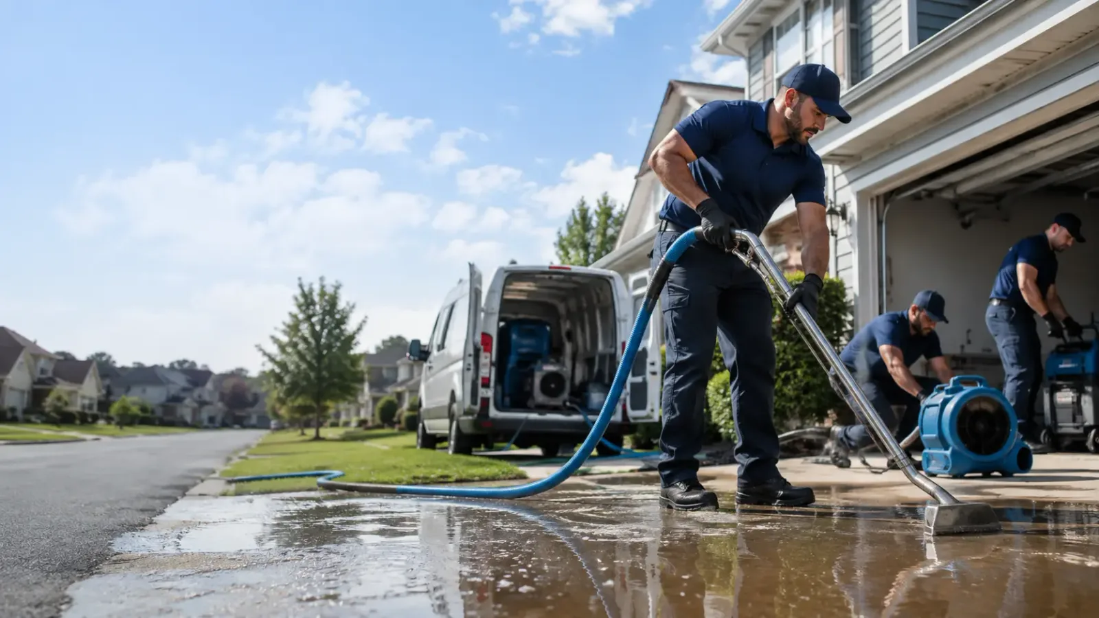 Flood Damage Restoration in Broadway, OH